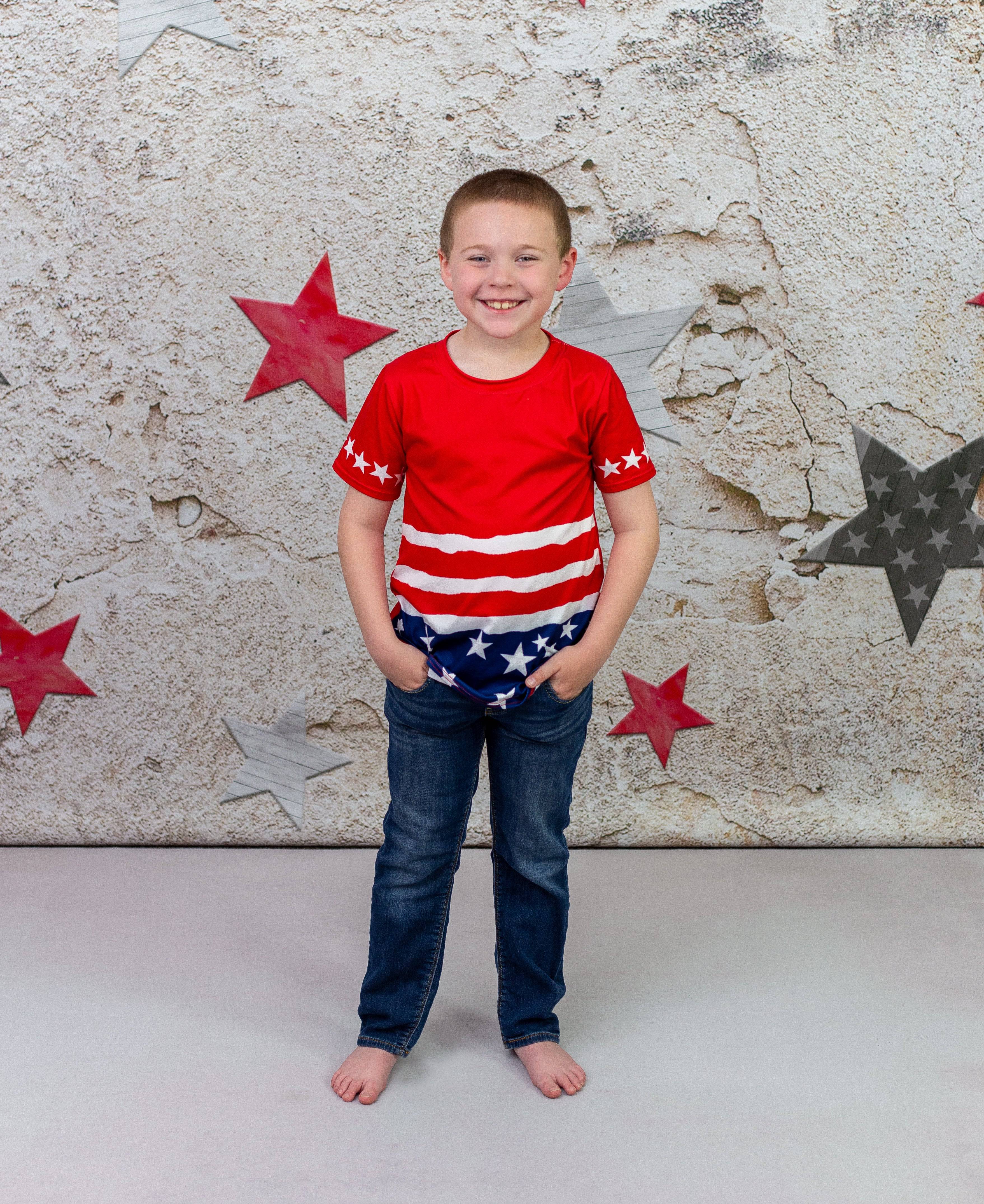 Flag Milk Silk Raglan