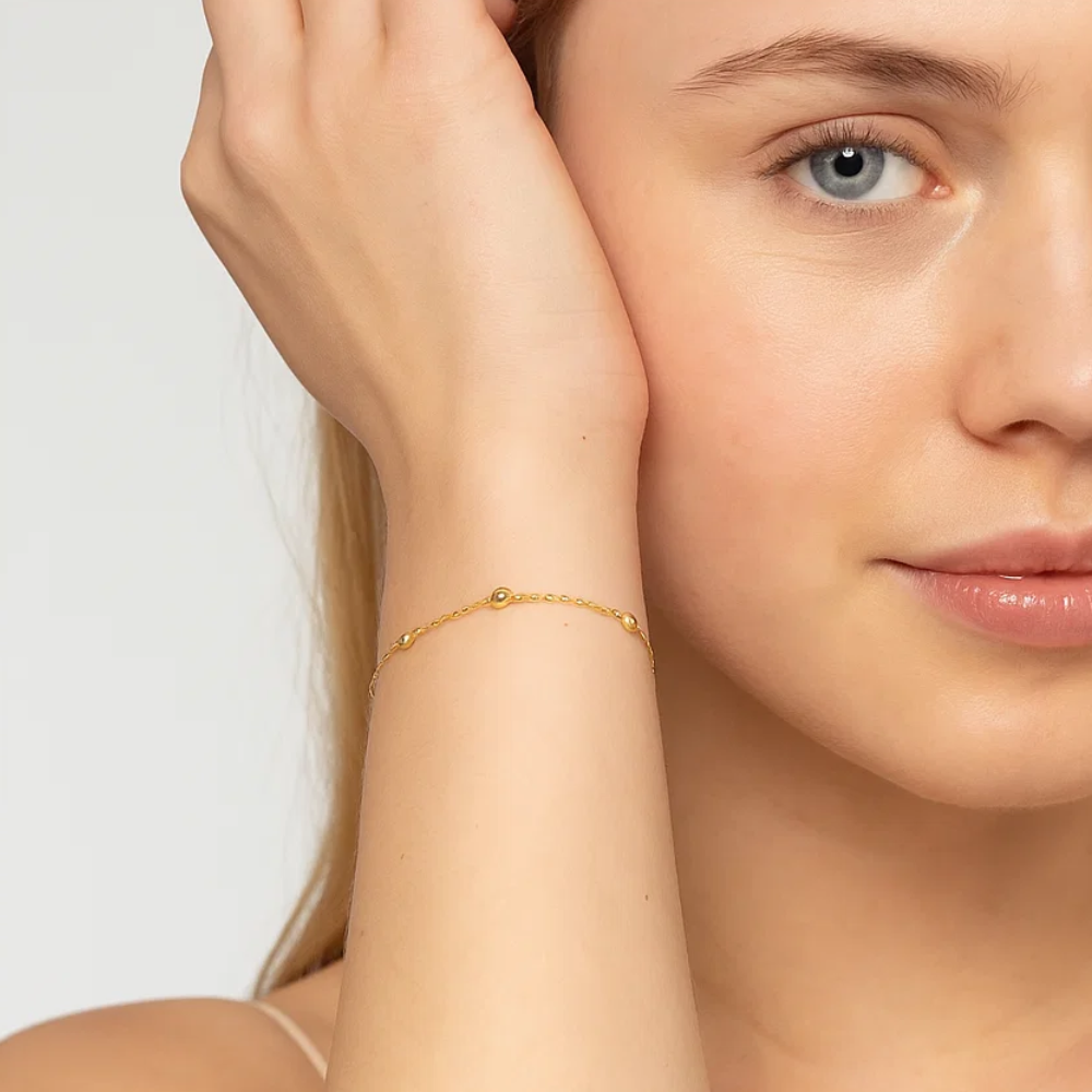 Cosmic Halo Bezel Classic Cubic Zirconia Bracelet