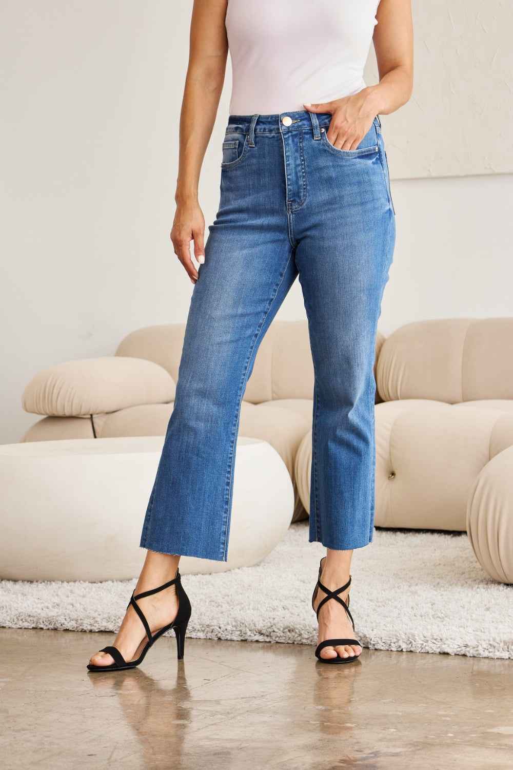 RFM Mini Mia High Waist Tummy Control Jeans Full Size Women's Jeans
