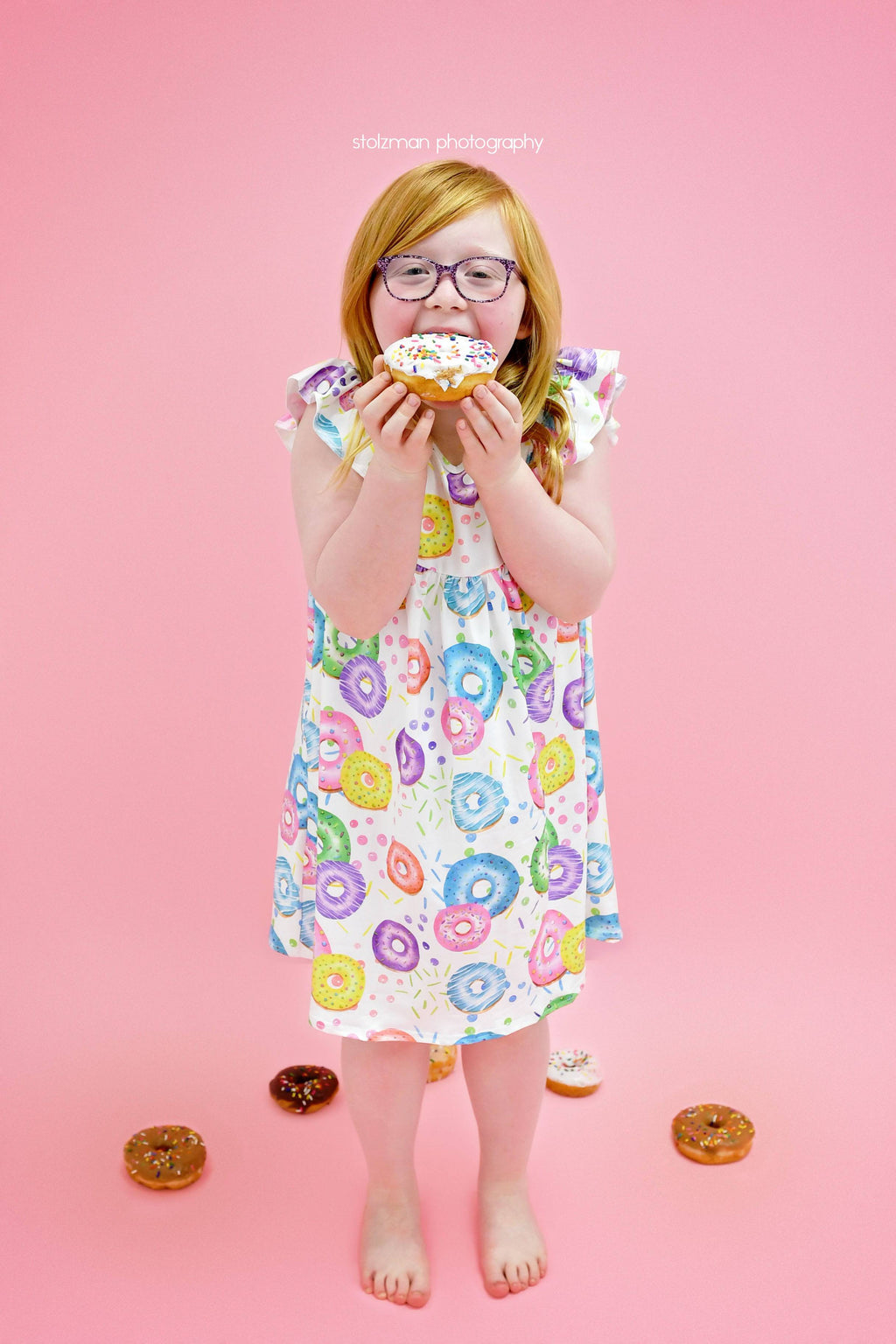 Donut Flutter Milk Silk Dress