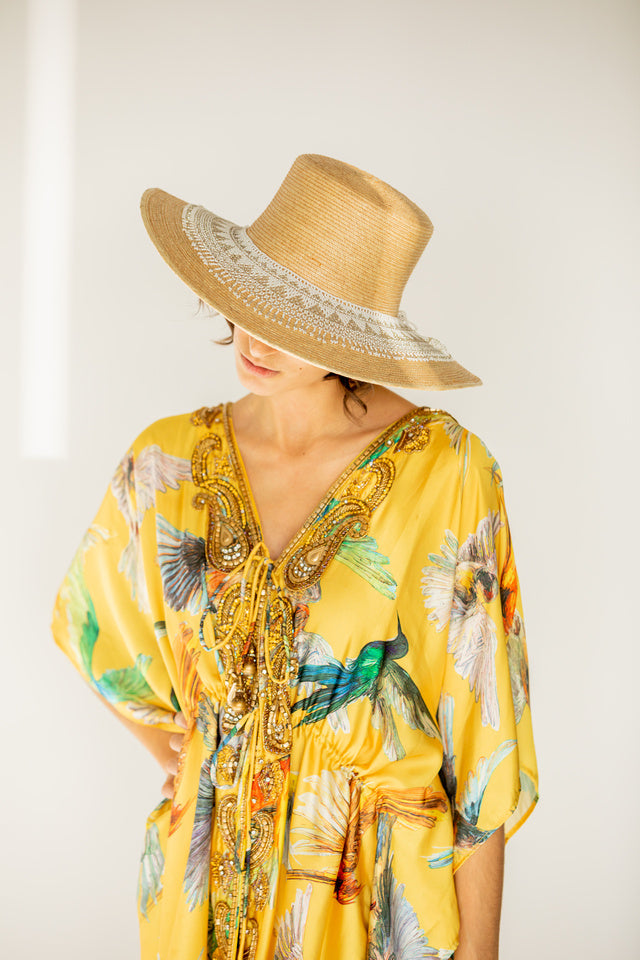 Spanish Palm Leaf Straw Hat