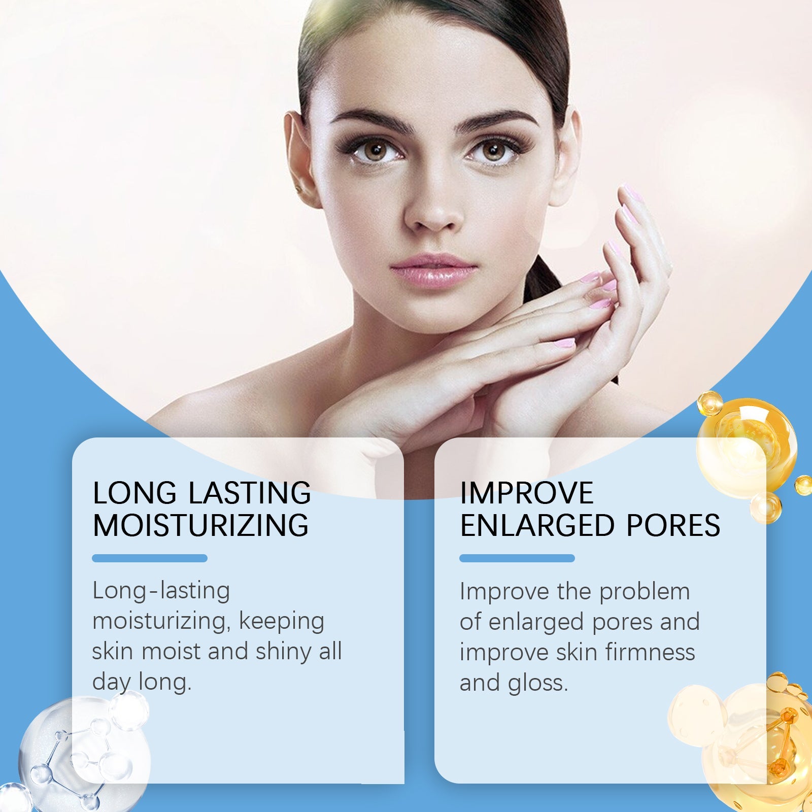 Firming Facial Essence, Moisturizing, Silky And Enhancing Skin Elasticity Daily Skin Care Moisturizing Essence