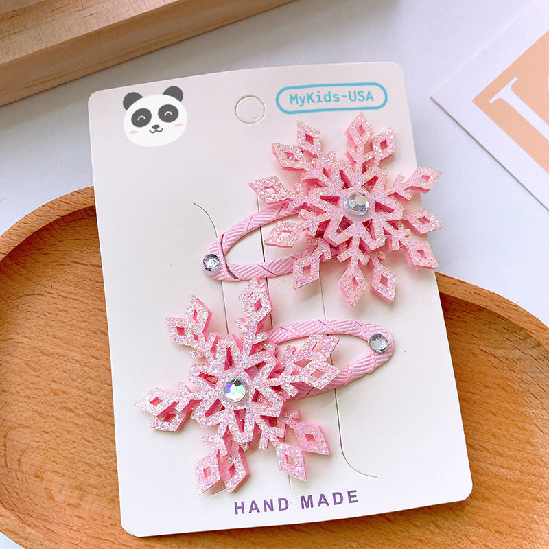 Children's Hair Clip With Fabric Cover -  All-In-One Hair Accessory Sets For Babies