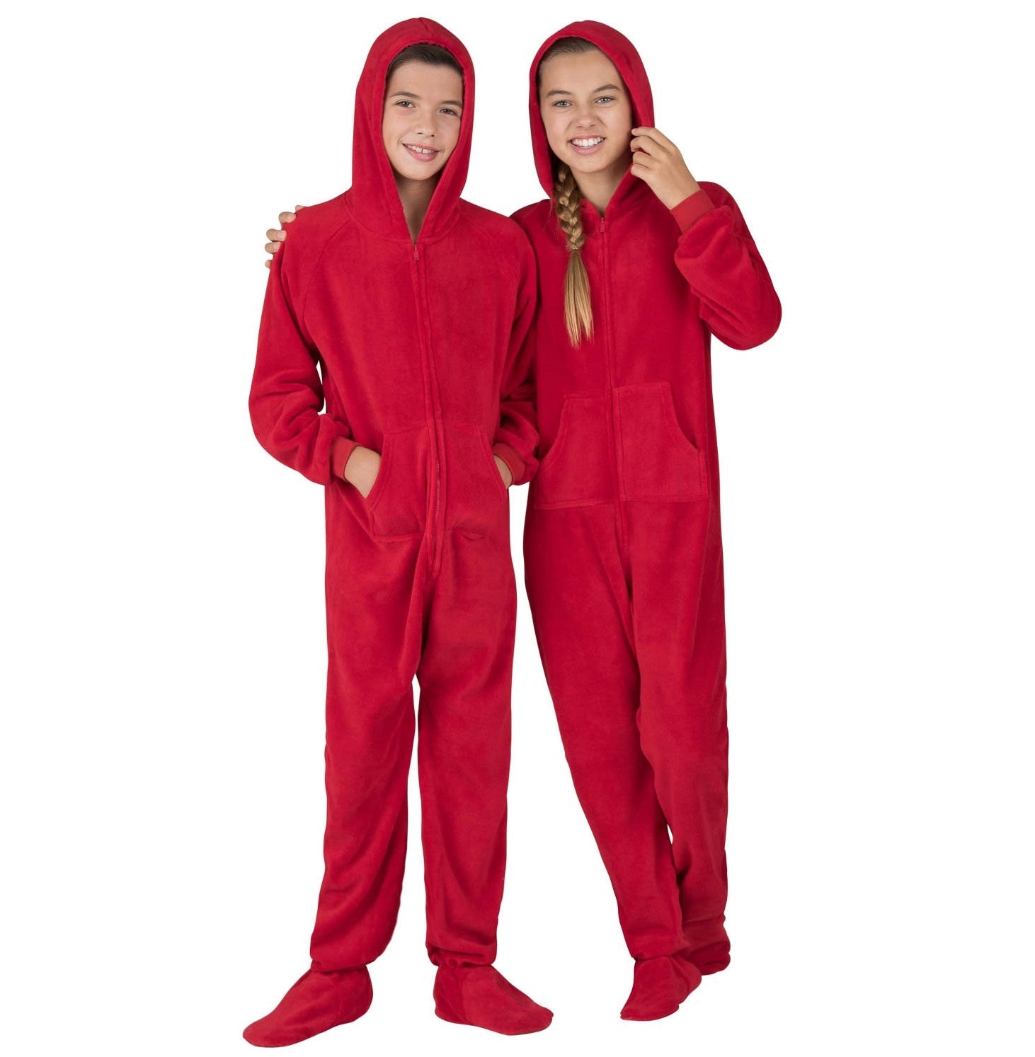 Family Matching Heatwave Hoodie Chenille Onesie