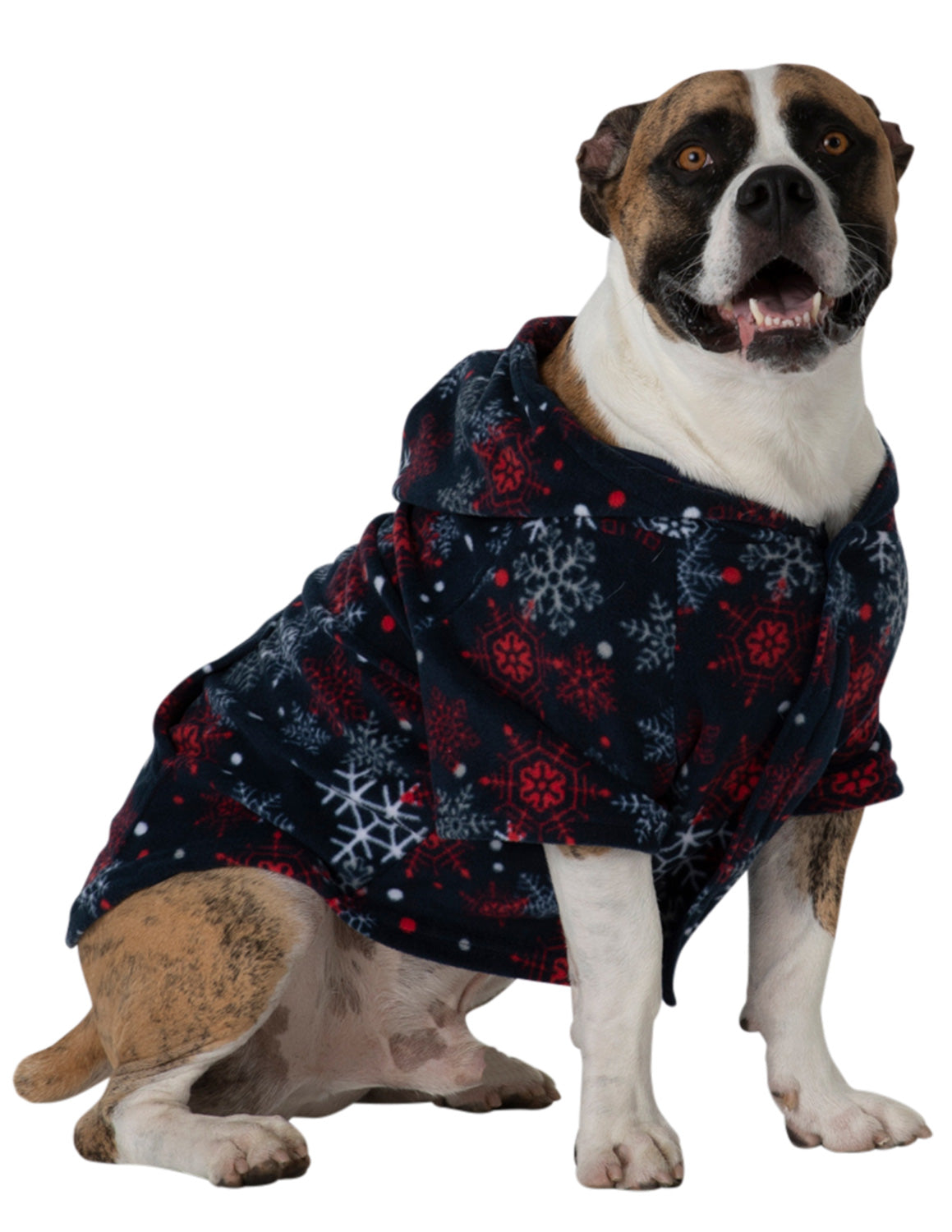Winter Whiteout Pet Pjs Fleece Hoodie