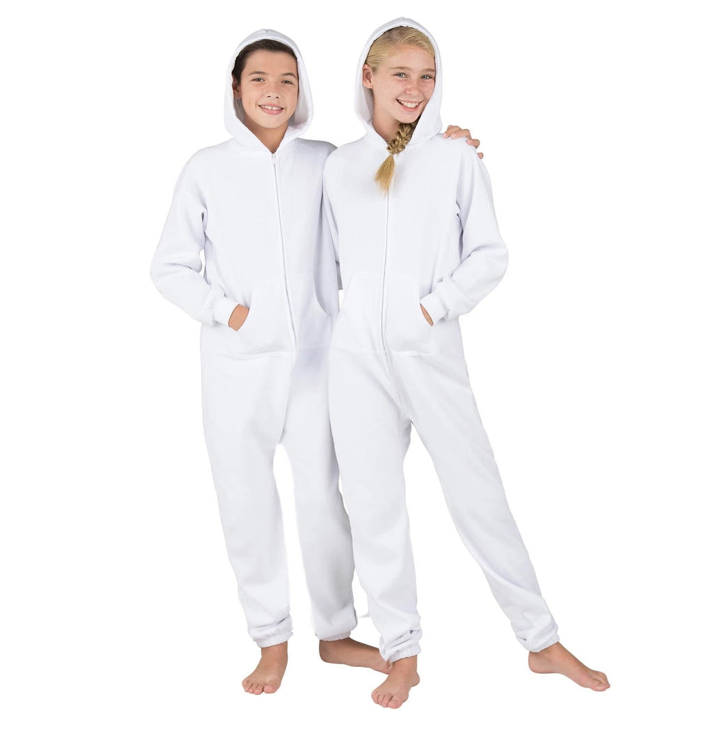 Family Matching White Frosting Hoodie Onepiece Onesie