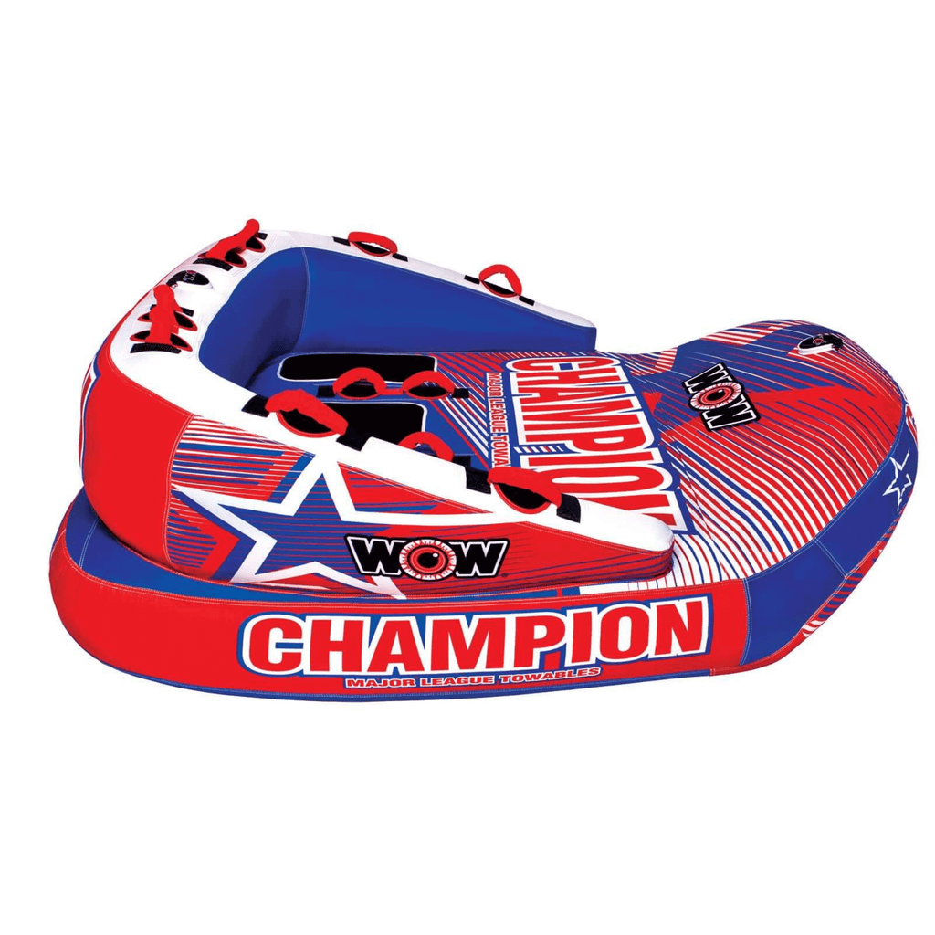 WOW Watersports Champion 3-Person Towable with EZ Up Nose