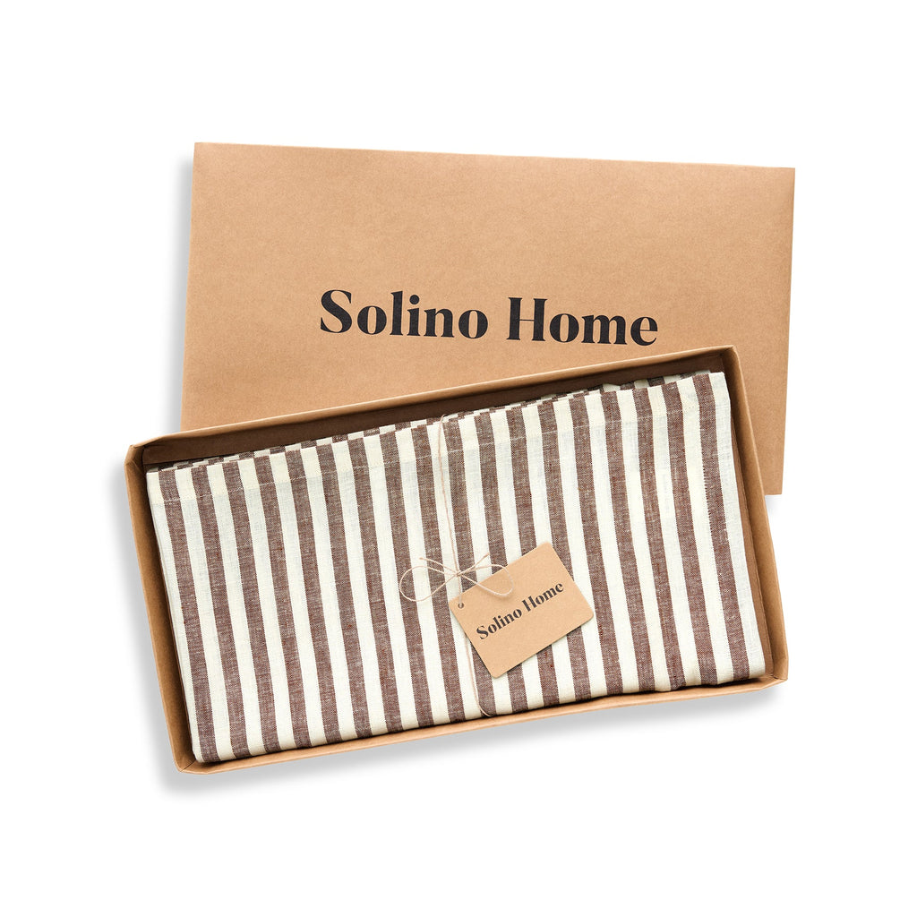 Amalfi Stripe Table Throw