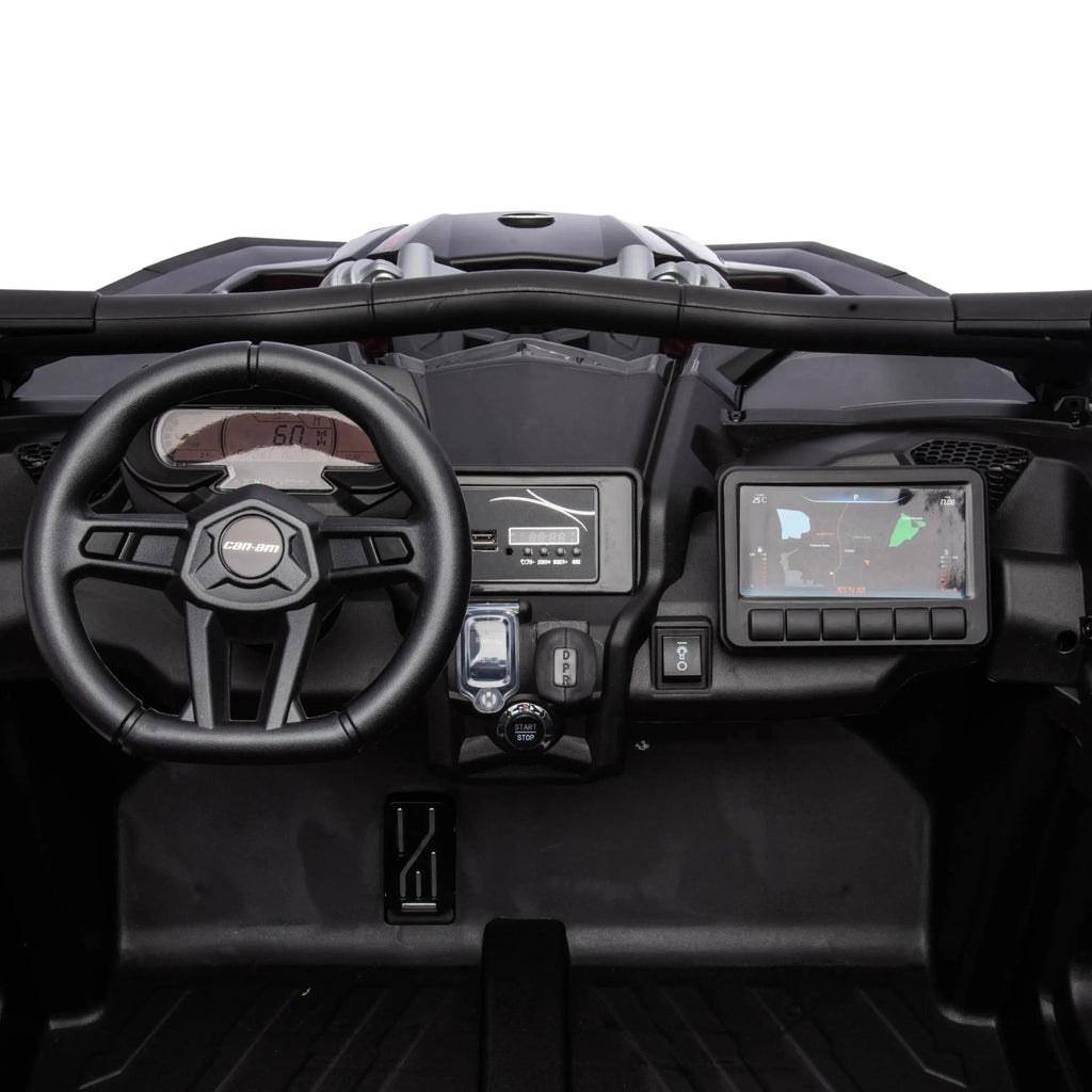 2x24V 4x4 Can-Am Maverick 2 Seater Ride on UTV for Kids