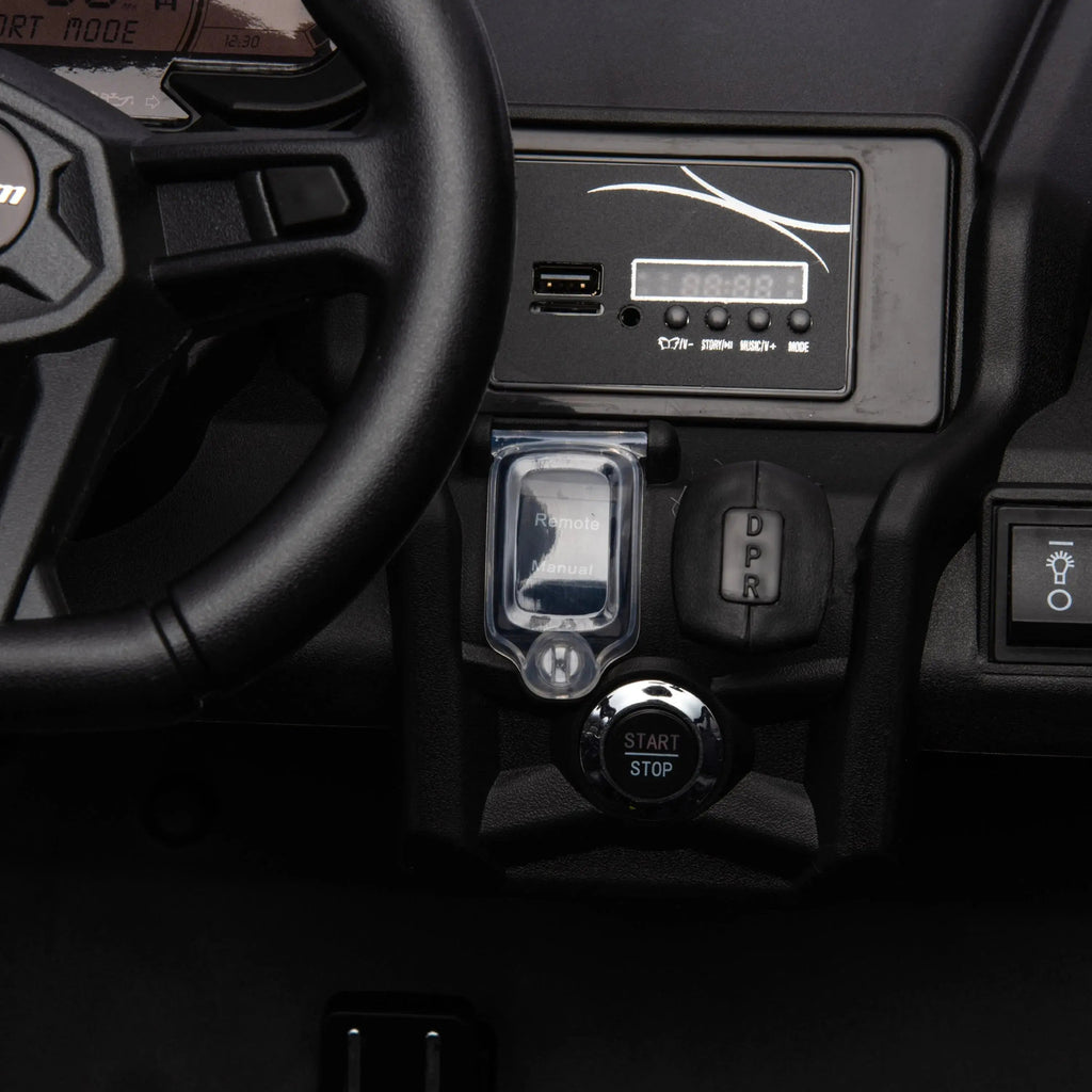 2x24V 4x4 Can-Am Maverick 2 Seater Ride on UTV for Kids