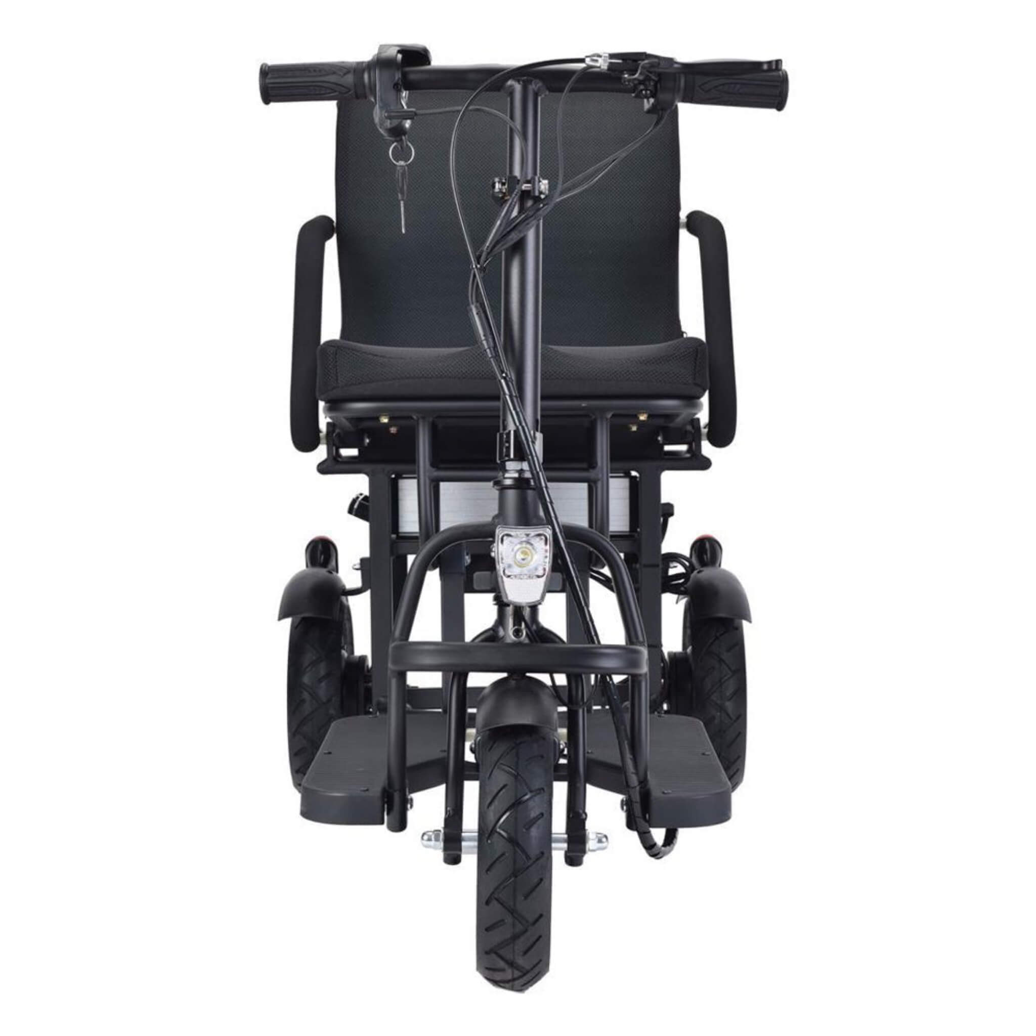 EZG 3-Wheel Electric Heavy Duty Lightweight Powered Mobility Scooter For Adults, 280LBS (SAK47361)