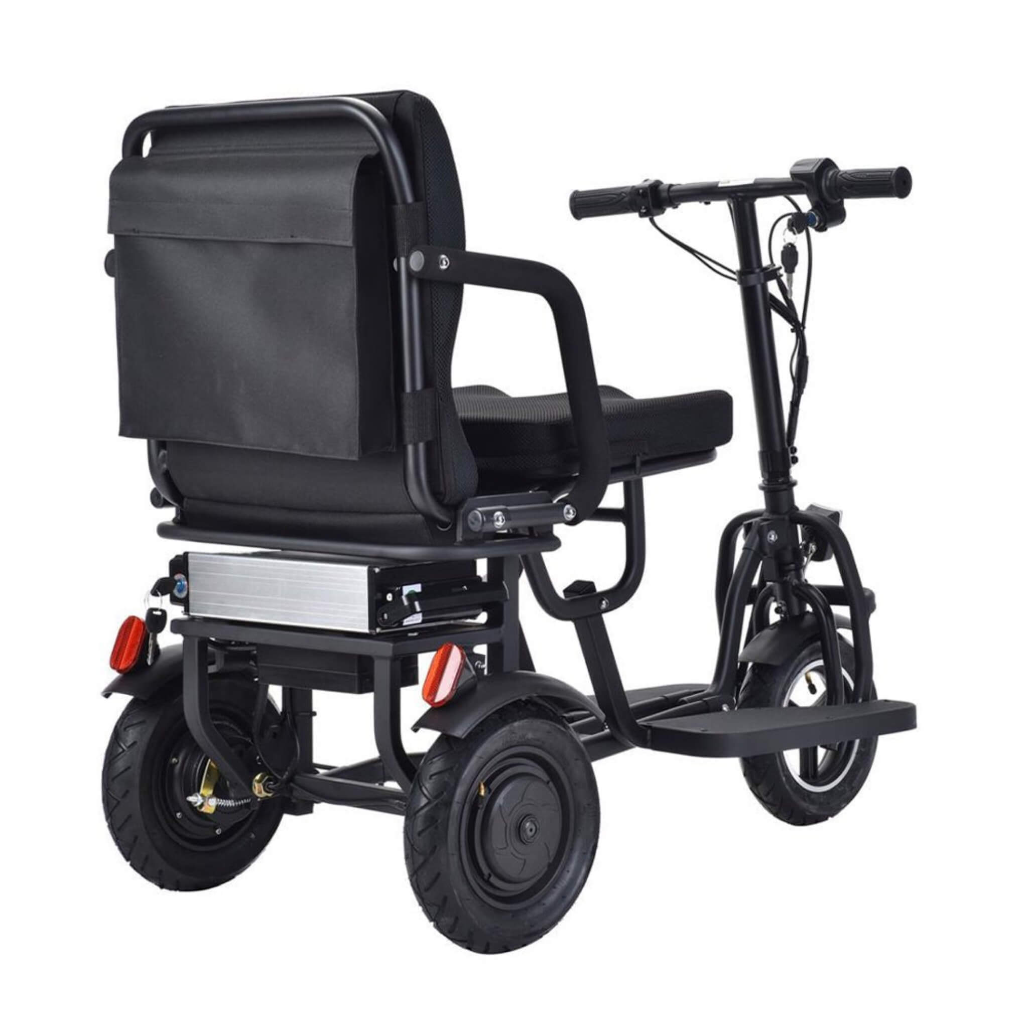 EZG 3-Wheel Electric Heavy Duty Lightweight Powered Mobility Scooter For Adults, 280LBS (SAK47361)