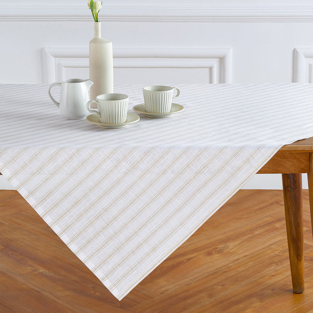 Capri Ticking Stripe Table Throw