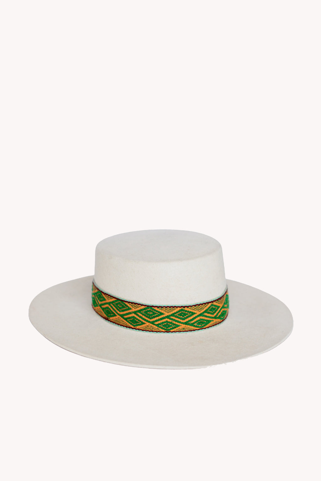 Speckled White Spanish Hat