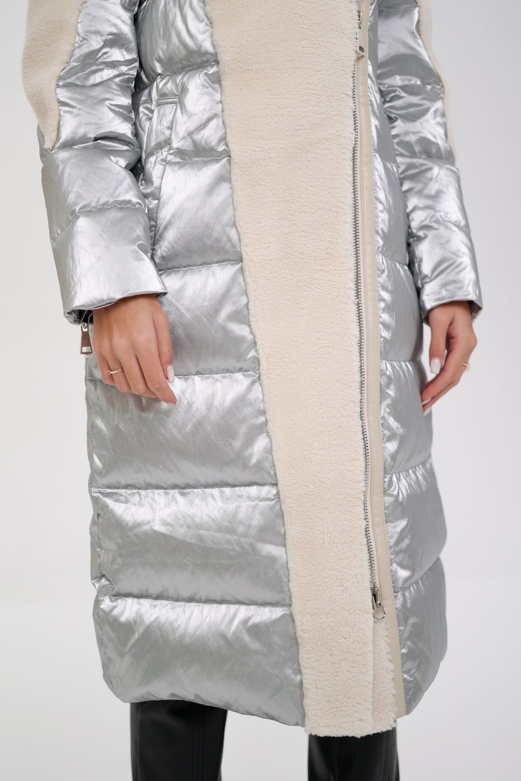 Kalgan Trim Down Long-line Coat