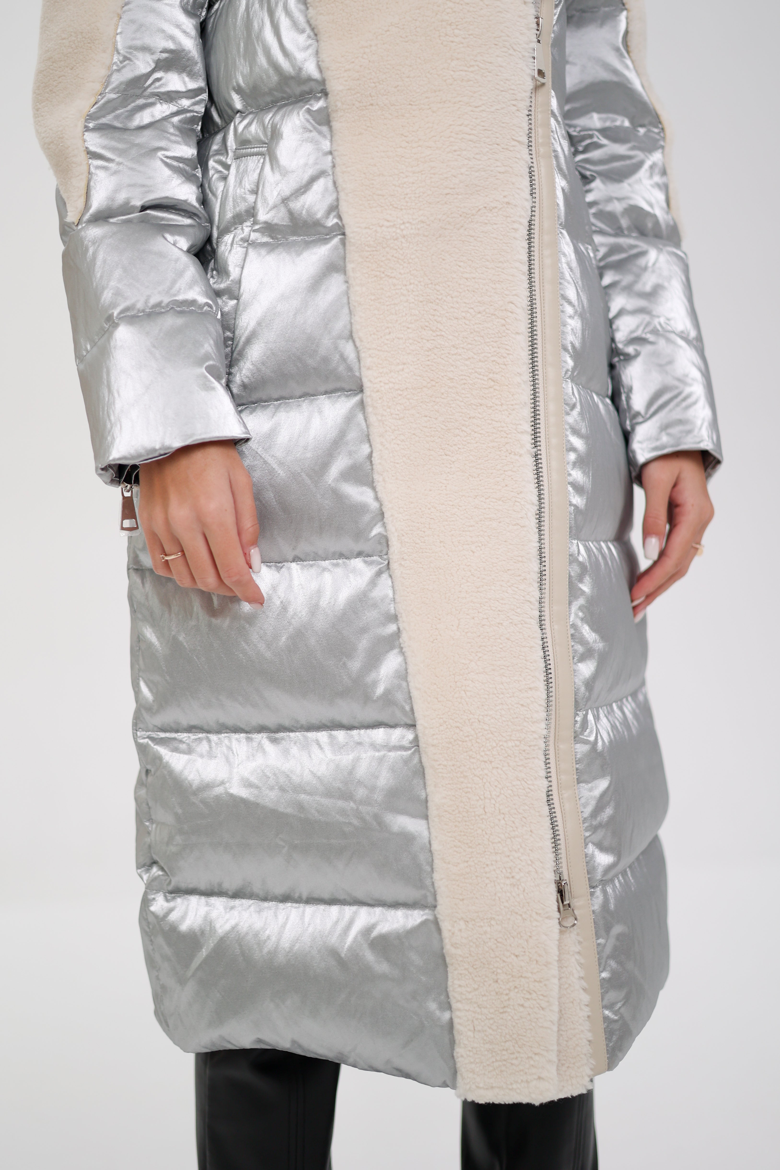 Kalgan Trim Down Long-line Coat