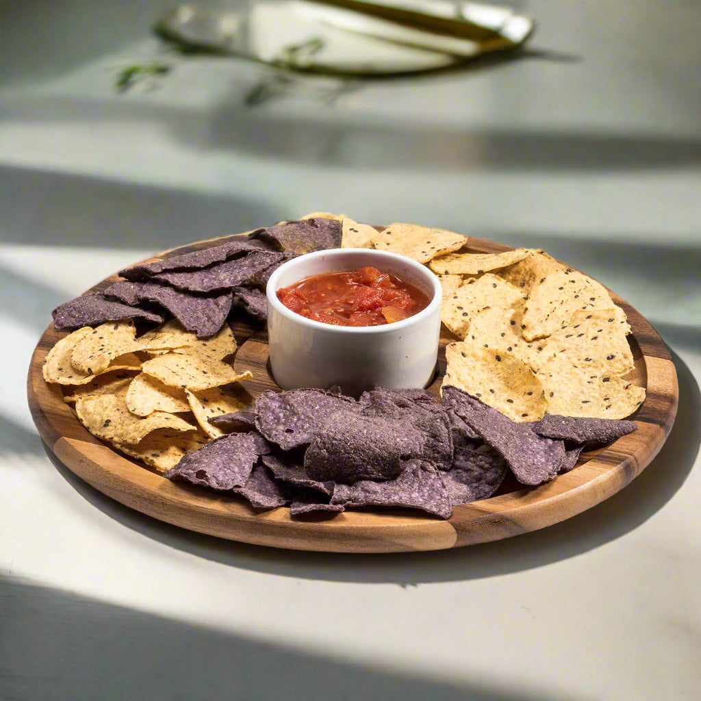 Large Chip n Dip with Ceramic Bowl