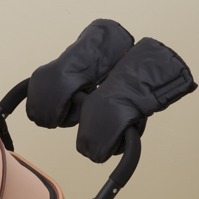 Baby Stroller Gloves Winter Pram Hand Muff Waterproof Pram Accessory Mitten Baby Buggy Clutch Cart Thick Gloves