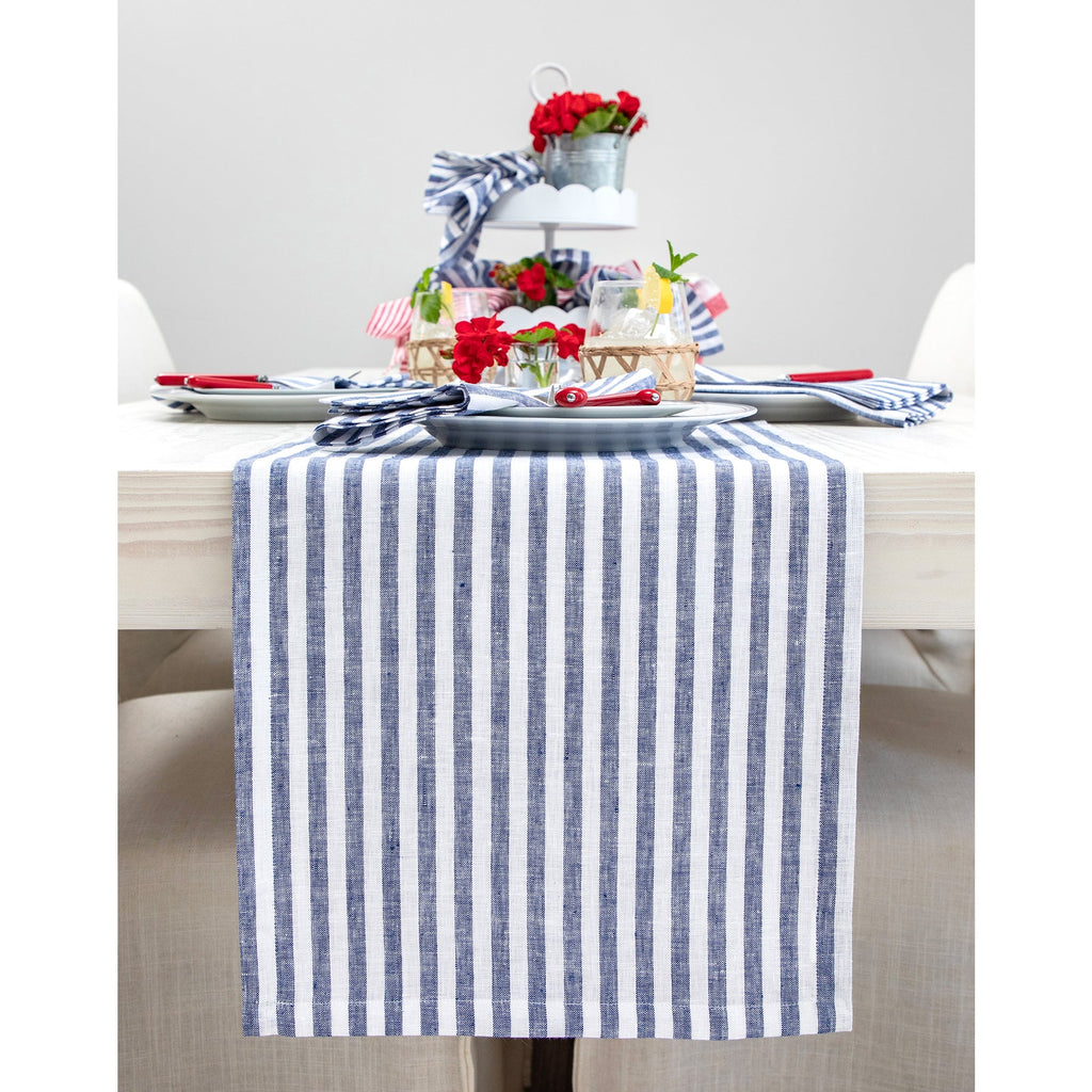 Amalfi Stripe Table Runner