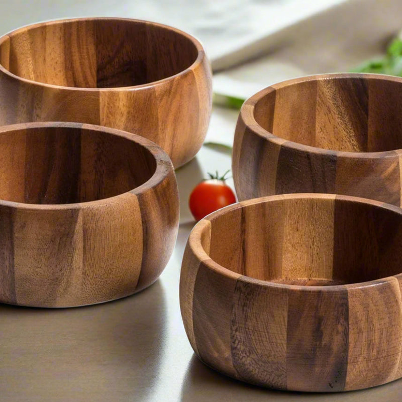 Individual Salad Bowl x 4- 332A4