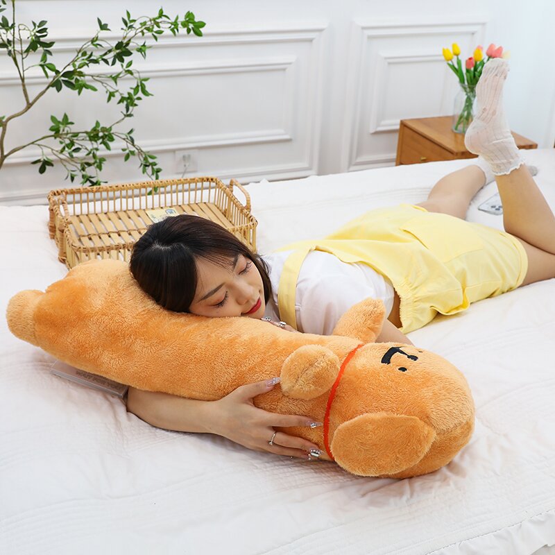 Line Dog Long Pillow Doll Line Dog Plush Toy Line Dog Doll