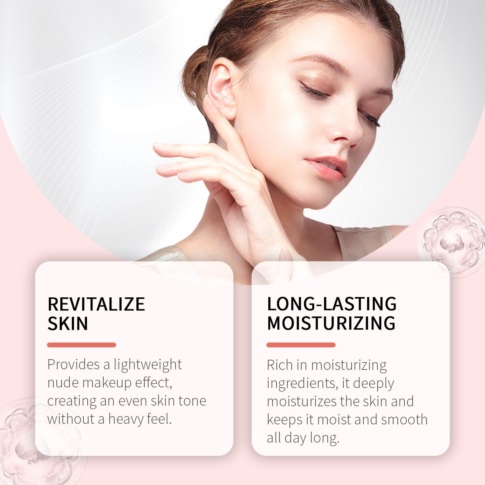 Face Moisturizing High Light Cream Brightening And Radiant Skin Hydrating Long Lasting Nude Makeup Moisturizer