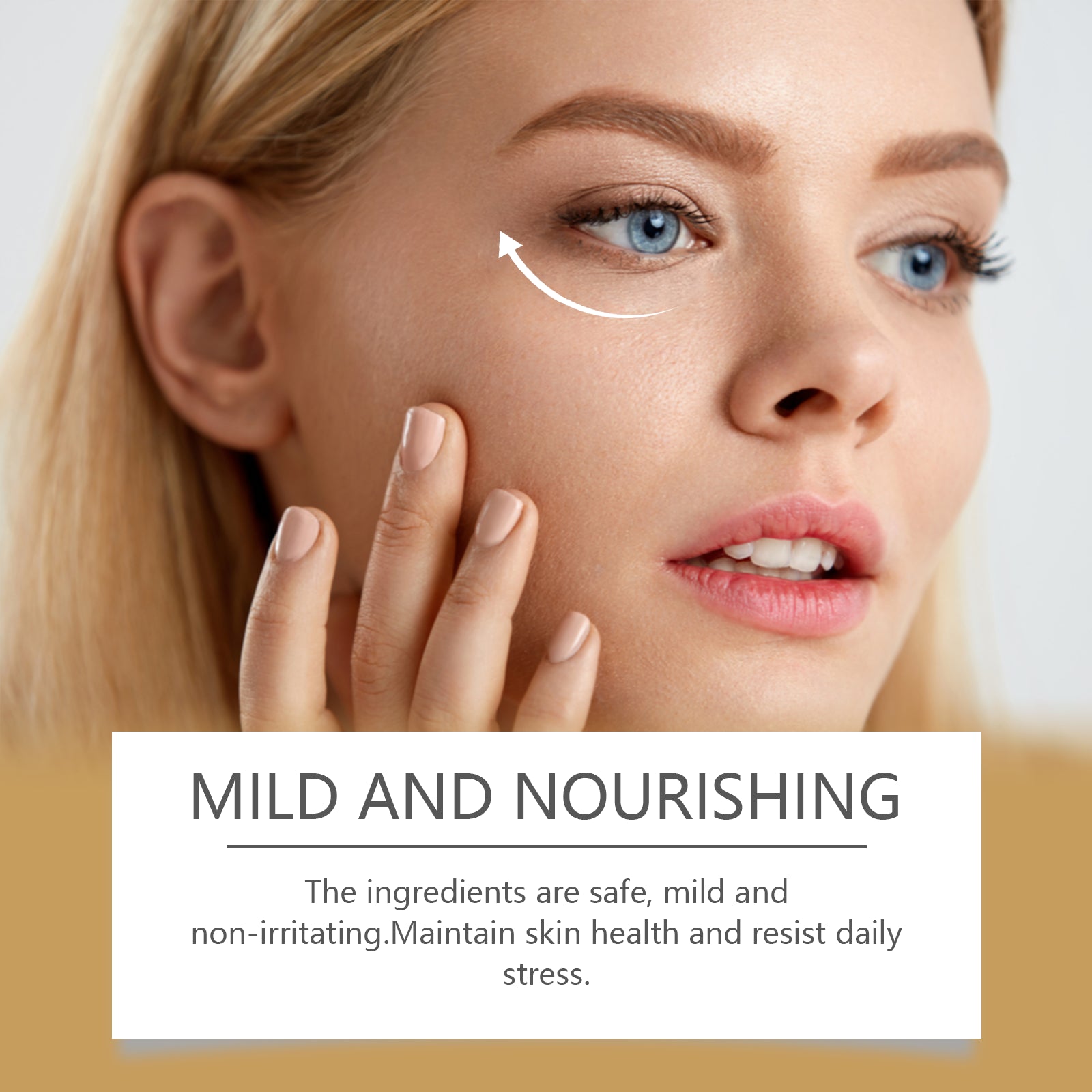 Eye Serum Delicate, Moist, Tender, Moisturizing And Gentle Repair Serum For Skin Around The Eyes