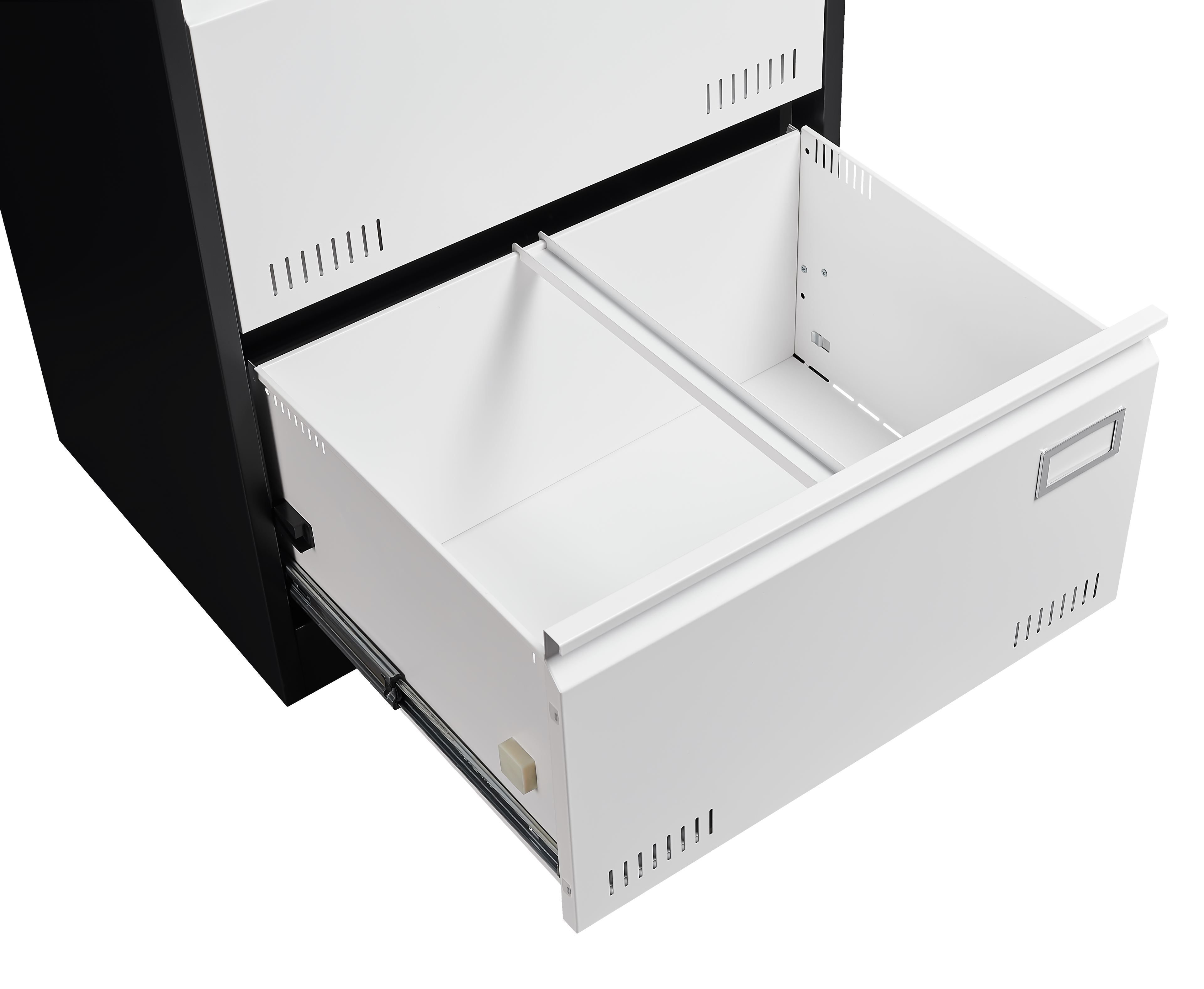 2 Drawer Metal Lateral File Cabinet with Lock Office Vertical Files Cabinet for Home Office/Legal/Letter/A4
