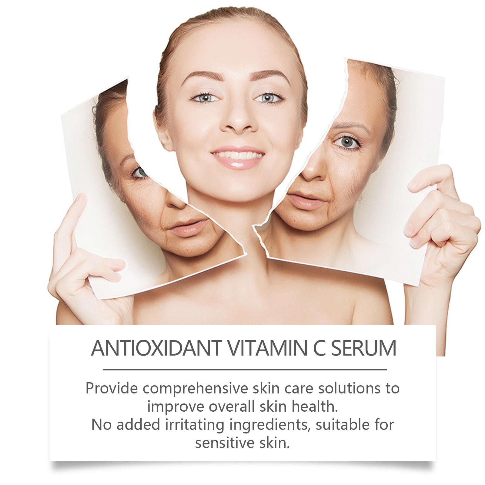 Vitamin C Essence, Facial Gentle Brightening Deep Moisturizing Repair Nourishing Skin Care Essence