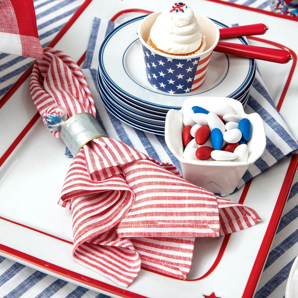 Narrow Stripe Napkins, Set of 4