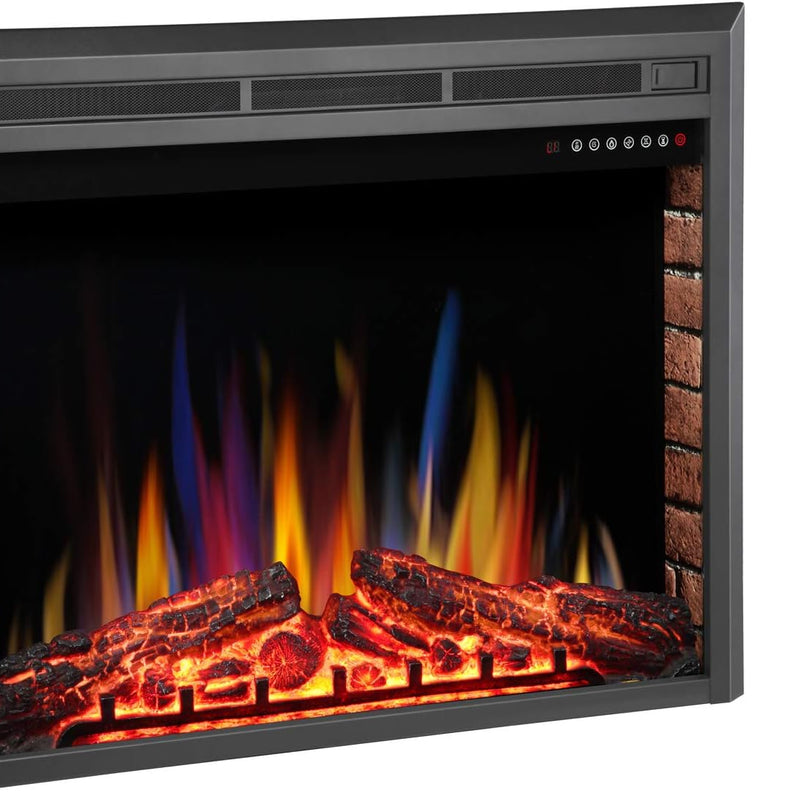 39 Inch Electric Fireplace Insert Adjuatble Flame Colors 939A