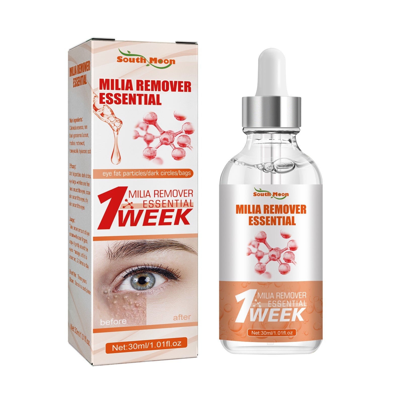 Milia Remover Essential, Fade Eye Granules Firming And Lifting Fine Lines Eye Serum