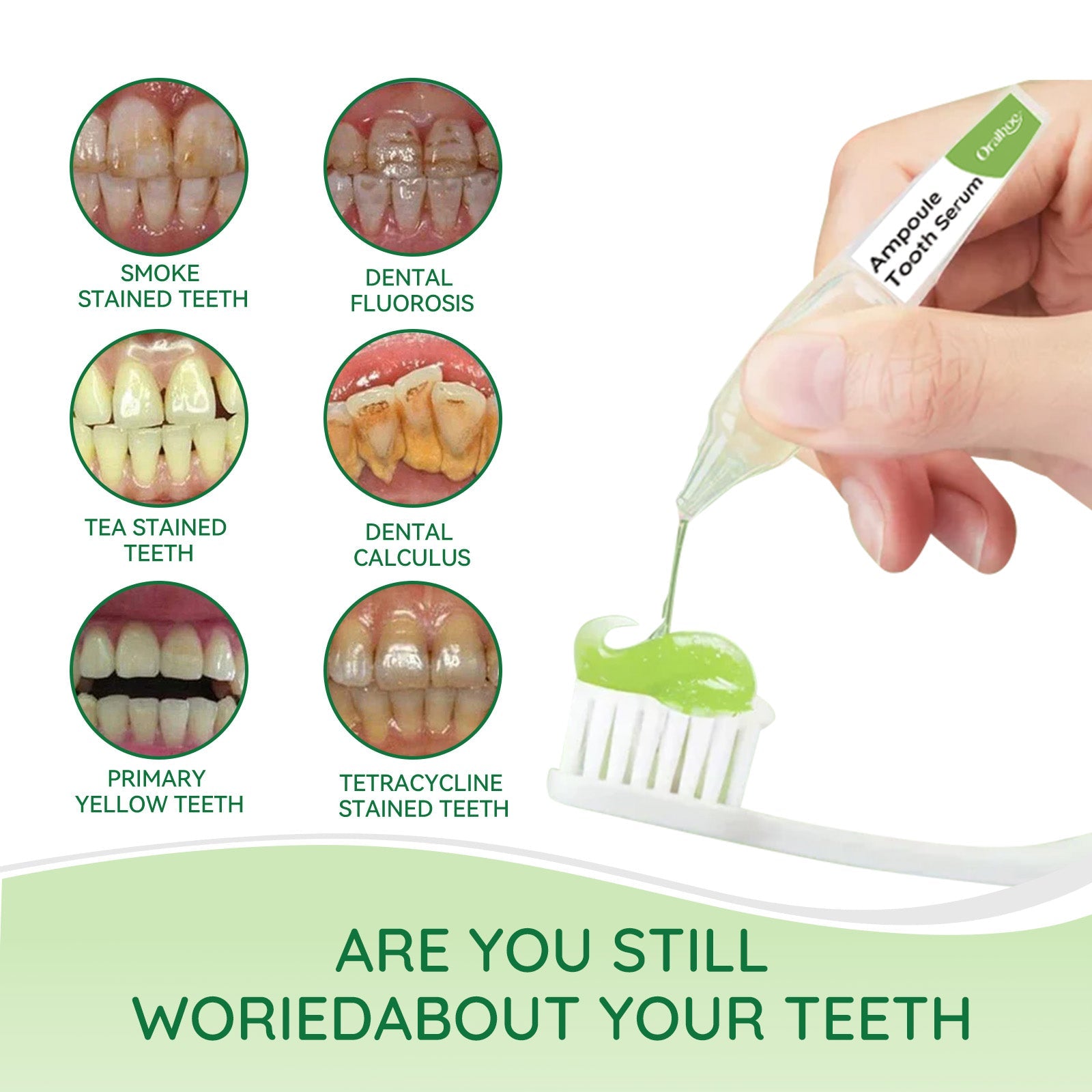 Teeth Whitening Serum, Deep Cleaning Mouth Stains Yellow Care Teeth Whitening Teeth