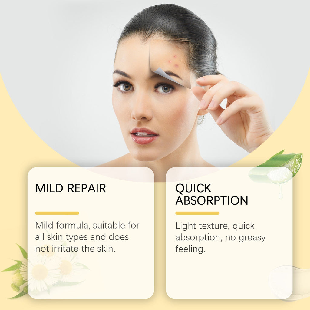 Acne-Clearing Gel, Deep Cleansing Facial Skin Brightening And Concealer Treatment Gel For Acne Reduction