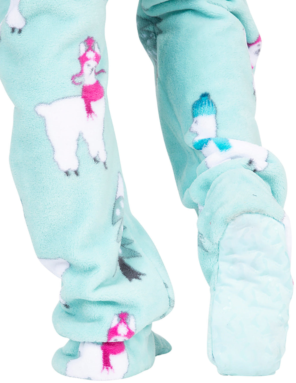 Land of Llamas Toddler Hoodie Chenille Onesie