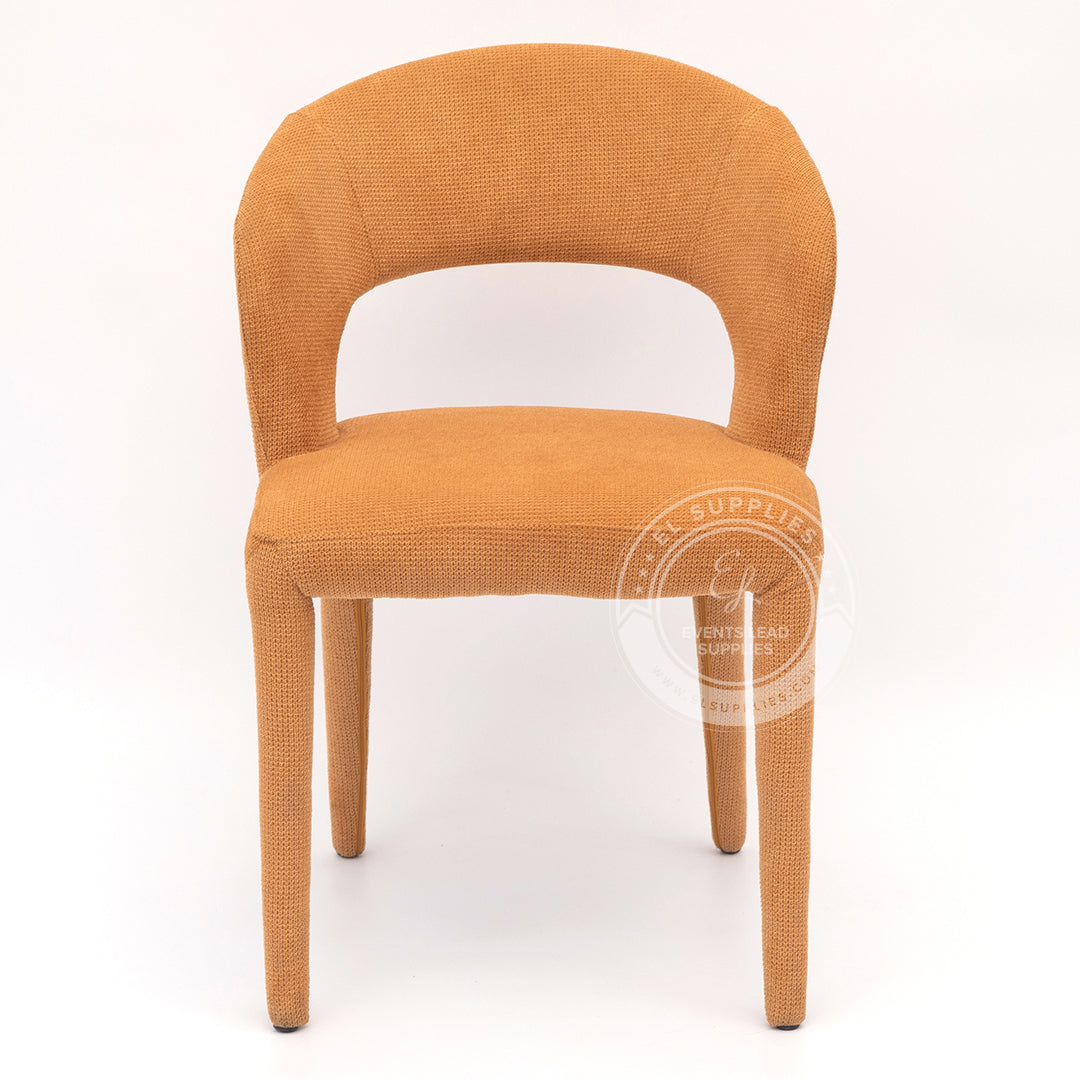 HADEEL Honey Gold Accent Chair