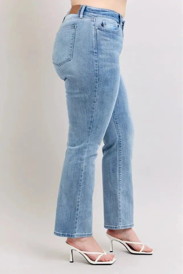 Plus Size High Waist Judy Blue Dad Jeans