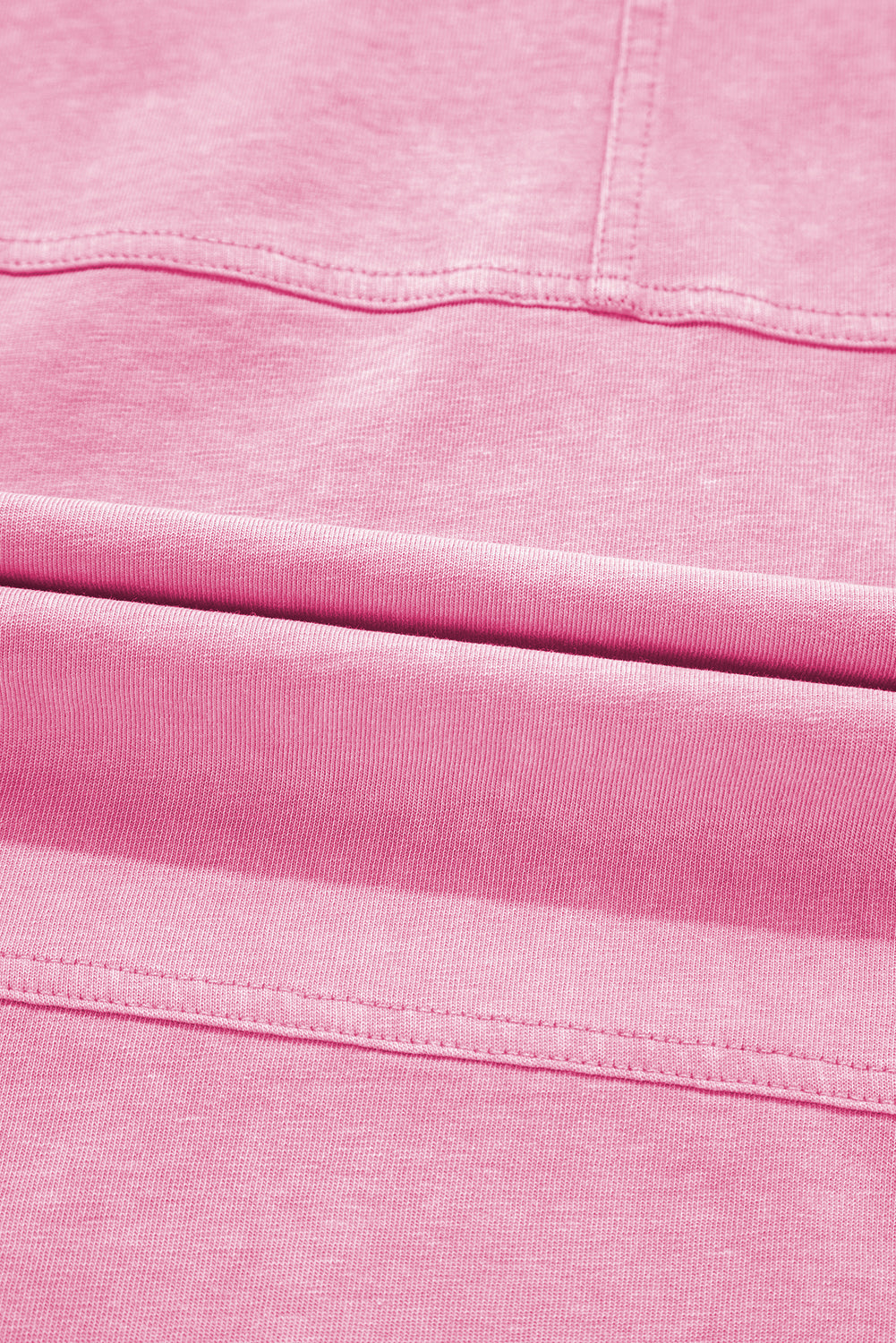 Mineral Wash Reverse Seam Drawstring Elastic Waist Pants