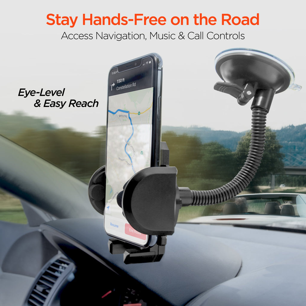 HyperGear Universal Windshield Phone Mount Black (14369-HYP)