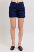 Judy Blue Jeans - Full Size High Waist Denim Shorts