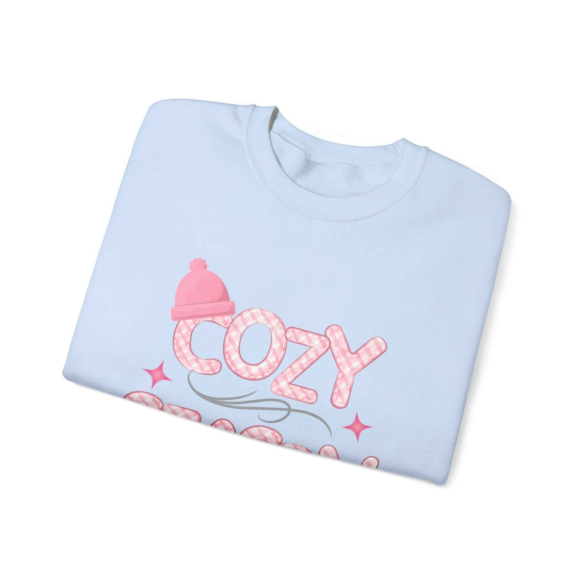 Pink Cozy Adult Sweatshirt - Comfortable Crewneck Women's Top