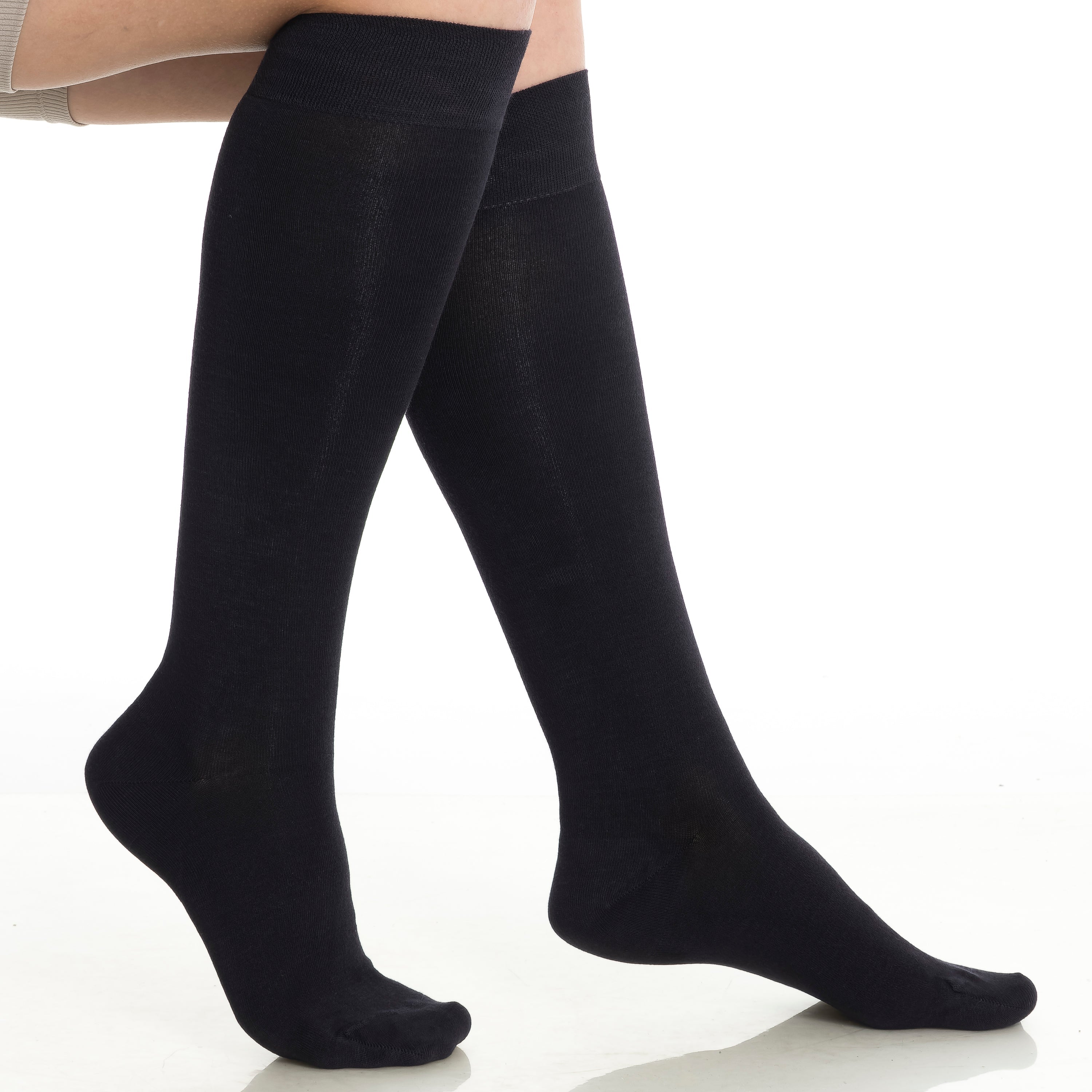 Women’s Bamboo Knee-High Socks 4-Pack