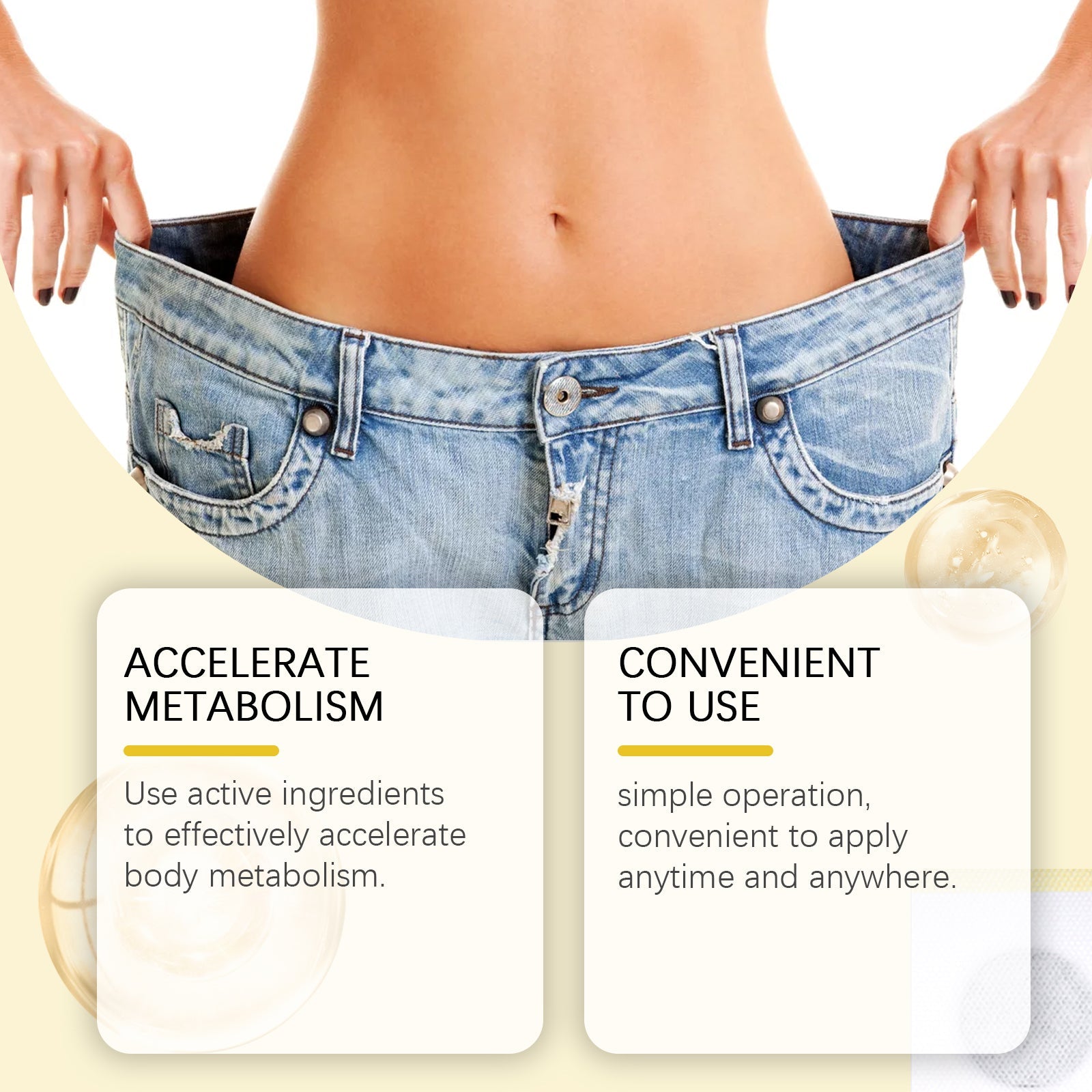 Bee Venom Beauty Considerate, Lazy Body Beauty Navel Patch Ginger Essence Moisturizing Firming Skin Care Body Care Patch