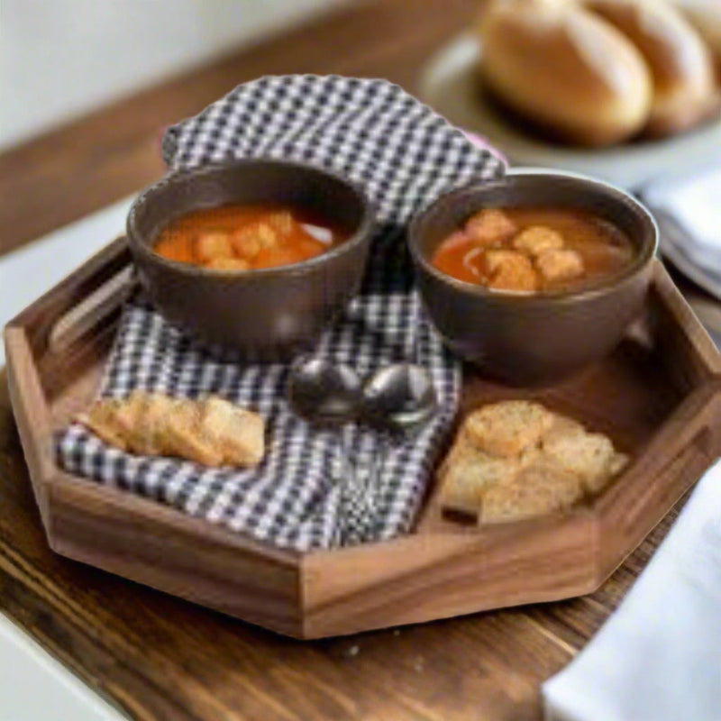 Octagon Serving Tray