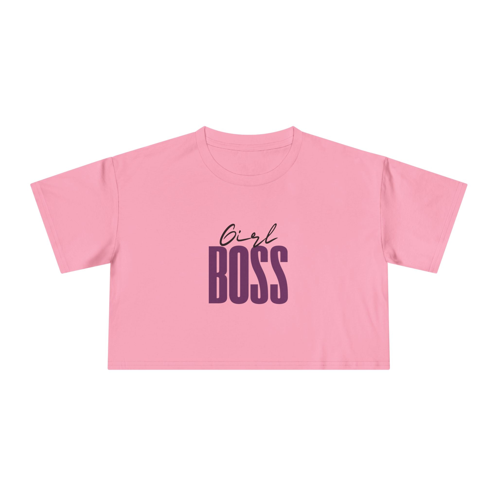 Girl Boss Crop Women's T-shirt for Women