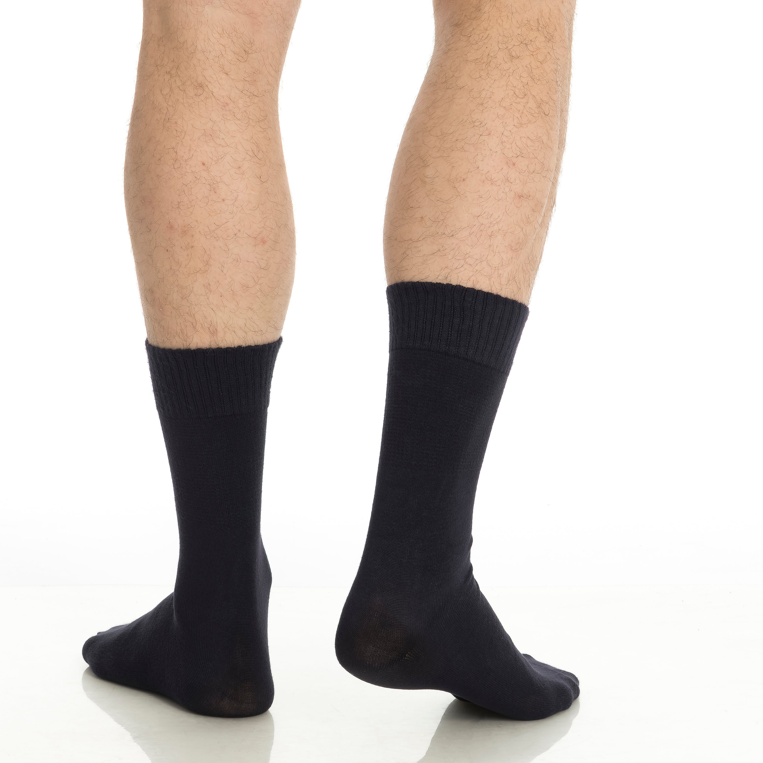 Men’s & Women’s Bamboo Diabetic Crew Socks 4-Pack