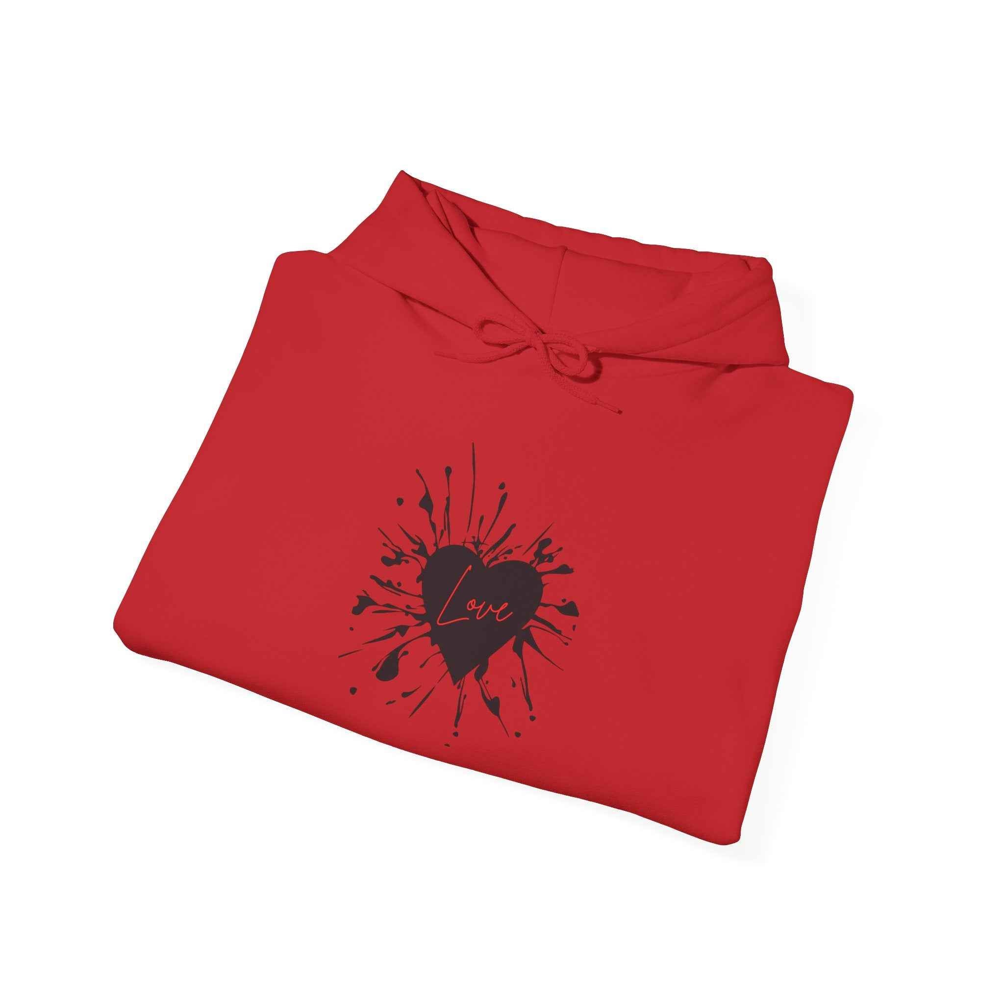 Love Hurts Adult Sweatshirt - Hooded Women's Top