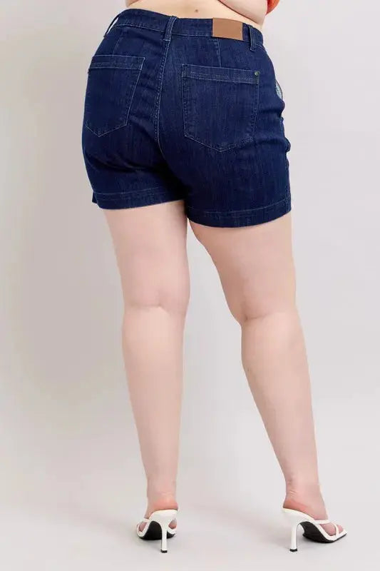 Judy Blue Jeans - Full Size High Waist Denim Shorts