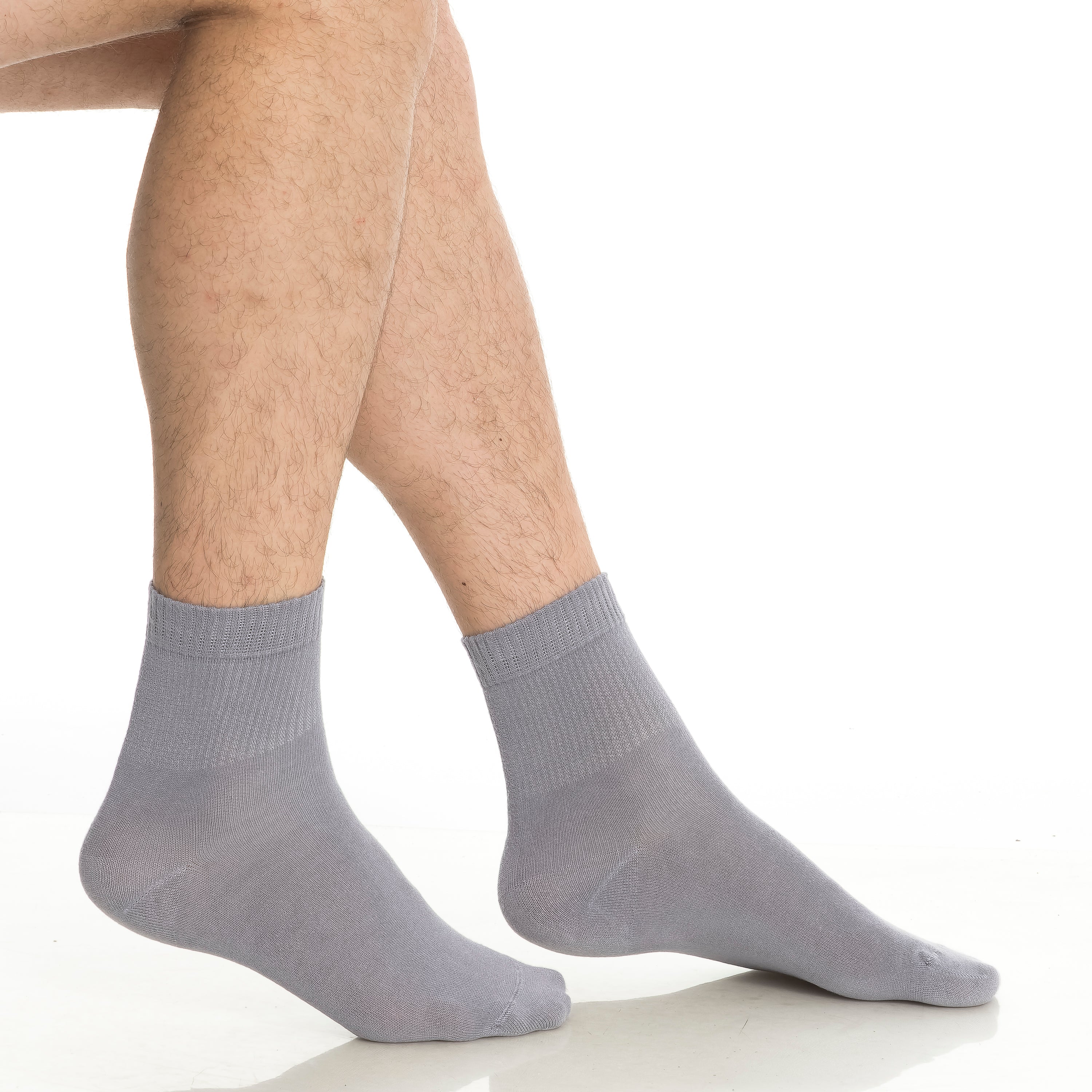 Men’s & Women’s Bamboo Diabetic Ankle Socks 4-Pack
