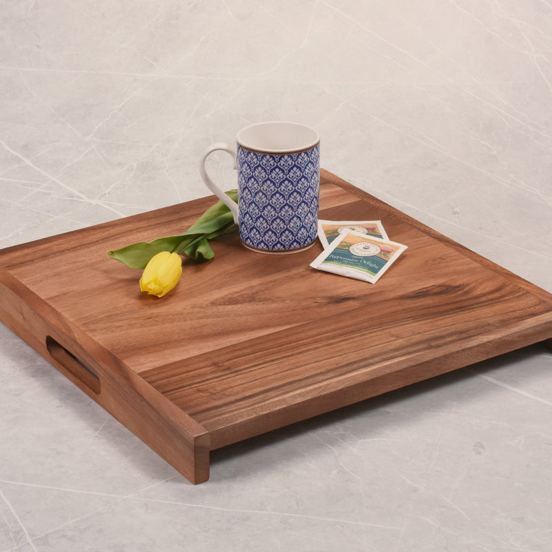 Serving Tray - Square - Solid Bottom